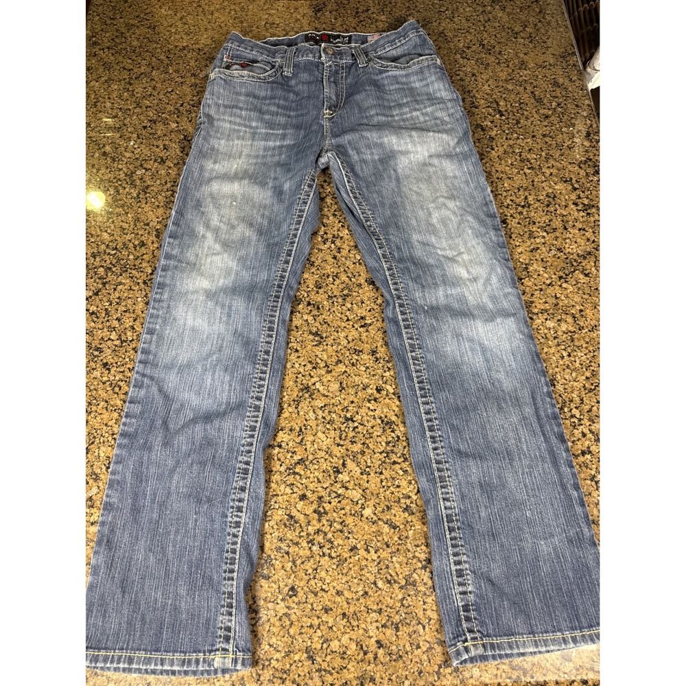 Ariat M7 Slim Straight Leg FR Flame Resistant Jeans Mens 33x32 Medium Wash Denim